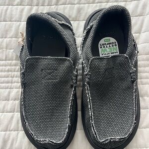 Sanuk Men Gray Slip-On Shoes